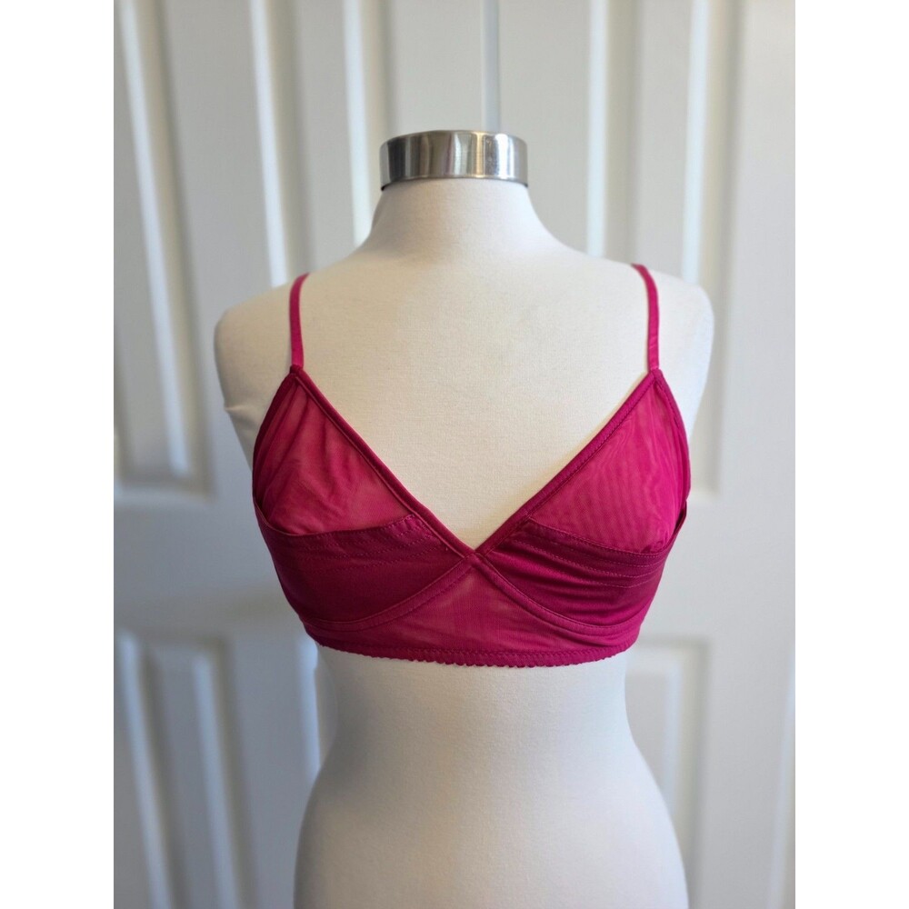 Empress Mimi London Lingerie Bra Fuchsia Women's XL NWT